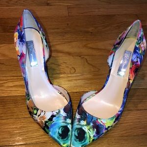 INC Kenjay Multi Color Bright Heels